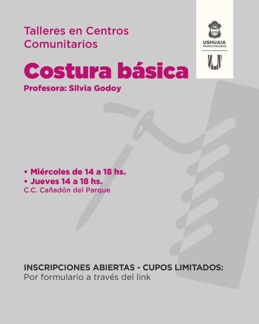 LA MUNICIPALIDAD ABRE LAS INSCRIPCIONES A LOS TALLERES DE LOS CENTROS COMUNITARIOS CON NUEVAS PROPUESTAS