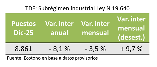 El complejo momento del empleo en Tierra del Fuego: Son 7 mil los empleos que aún subsisten